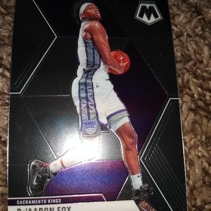 DeAron Fox Basketball Card